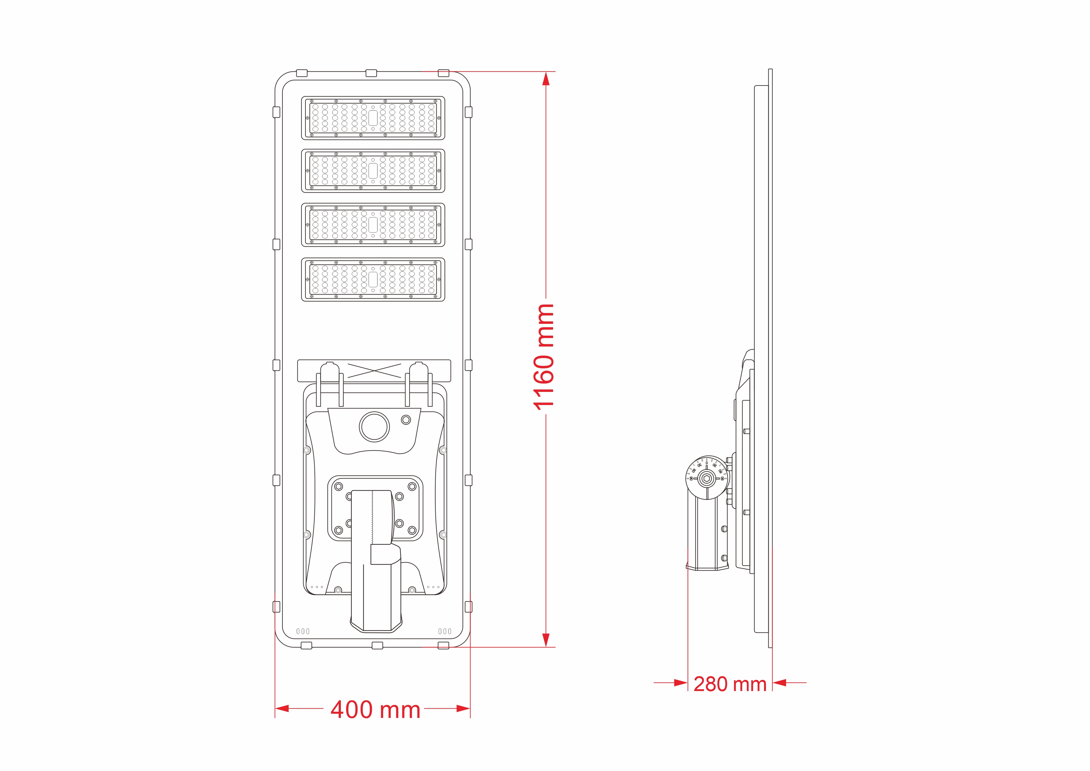 太陽能一體化路燈-YN2(圖1)